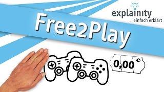 Free2Play einfach erklärt (explainity® Erklärvideo)