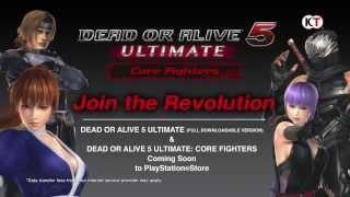 DEAD OR ALIVE 5 ULTIMATE: CORE FIGHTERS TRAILER