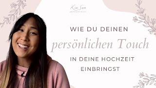 DIY Hochzeit - So bringst du mehr Persönlichkeit rein!