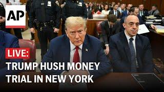 Trump hush money trial LIVE: Outside court where defense has rested
