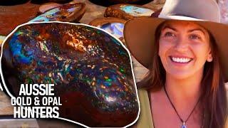 The Opal Whisperers' Insane Haul Smashes Their Season Record | Outback Opal Hunters