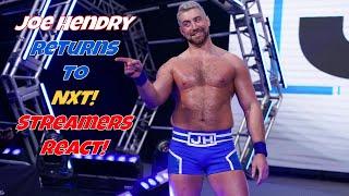 Streamers React! - Joe Hendry returns to NxT!! #wwe #tna #nxt