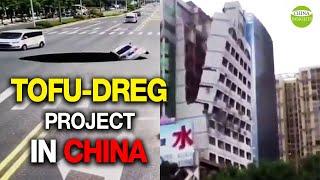 Fragile steel bars/Tofu-dreg project in China/Shaky building/Collapsing buildings/Poor quality