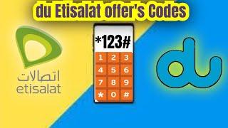 how to find du sim Check | Etisalat du offer's 2024 | Etisalat number check code