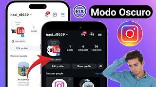 Cómo arreglar el modo oscuro que no se muestra en la configuración Instagram | Modo oscuro Instagram
