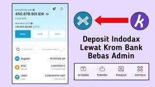 Cara Deposit Indodax Lewat Krom Bank