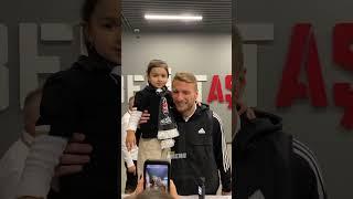 Ciro Immobile’nin minik hayranıyla sevimli anları…