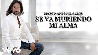 Marco Antonio Solís - Se Va Muriendo Mi Alma (Lyric Video)