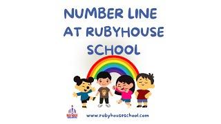 Floor Number Line at Rubyhouse School, Lagos.