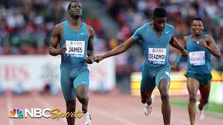 Kirani James battles Americans to the line for Diamond League 400m crown | NBC Sports