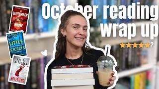 Everything I read in October  | booktube