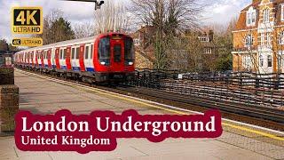  London Underground in 4K!  | Real Sounds of the World’s Oldest Tube!  | UK  | Subscribe! 