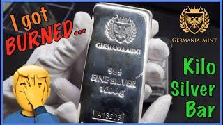 I got BURNED buying this 1 kg Silver Bar... [Pre-Sale Silver] Germania Kilo, a Beginner Silver Bar