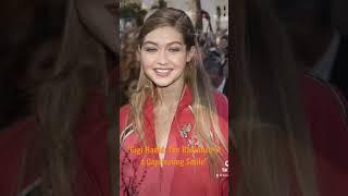 Gigi Hadid: The Radiance of a Captivating Smile #viral #celebrity #gigihadid #shorts