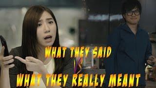 What They Said VS What They Really Meant (ft Leendadproductions) - JinnyboyTV