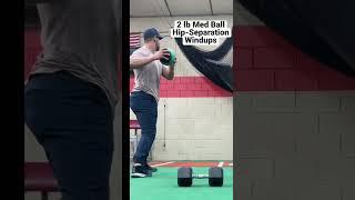 2 lb Med Ball Hip-Separation Windups
