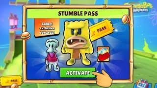 Spongebob STUMBLE PASS - Stumble Guys