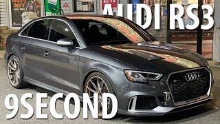 BRUTAL 9 SEC AUDI RS3 Iroz Motorsports 990HP IMS1100