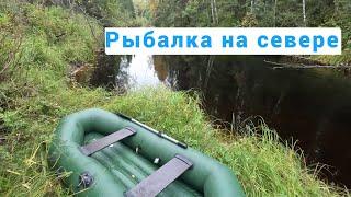 Рыбалка на севере. Часть 1 - пешая заброска, начало рыбалки, охота