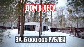 ДОМ В ЛЕСУ ЗА 6 000 000 РУБЛЕЙ