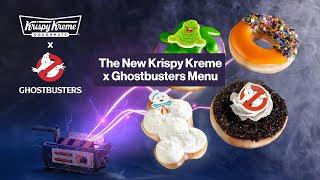 New Krispy Kreme x Ghostbusters Donuts and Slimer Drink #donuts #ghostbusters #krispykreme #donut