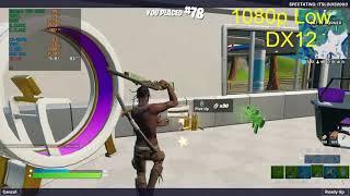 Fortnite Chapter 2 Season 4 On i3 8100 + Radeon Pro 555X | 1920x1080  No Cap