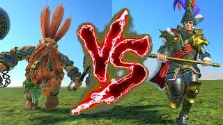 Garagrim Ironfist VS Karl Franz. Total War Warhammer 3