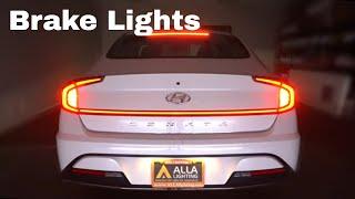 How to Replace | Change Hyundai Sonata Brake Light Bulb? 2357 Red LEDs