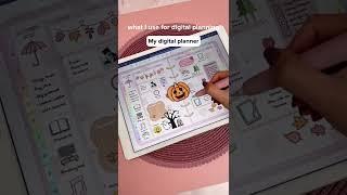 what I use for digital planning ️ iPad planner addict ️