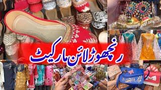 Ranchore line Market | Low Price bags, footwear,kurti,makeup & suit Collection - Shopping Vlog