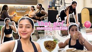 That Girl Morning Routine  Pilates + Cafe + besties + It Girl Vlog | Mom Dad Reveal | Paayal Vlogs