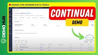 Continual.ai Demo // Operational AI for the Modern Data Stack | Demohub.dev