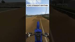 YZ85 Straight Rhythm. #mxbikes #mxsimulator #motocross #supercross #yamaha