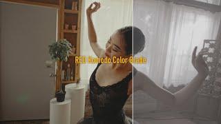 Red Komodo 6K Color Grade with Before & After Breakdown Footage