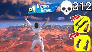 312 Elimination Solo Vs Squads Zero Build Gameplay (NEW Fortnite Chapter 5 Season3)