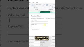 Data Transformation: Data Cleaning/Replace Values in Power Query