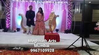 Revolving Ring Entry Concept for Engagement by Meghnath Arts Mumbai 9967109928