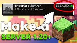 How to Create a FREE MULTI-PLAYER Minecraft Server for 1.20 on MAC! | Tutorial