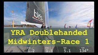 YRA Doublehanded Midwinter Series 2025  - Race 1