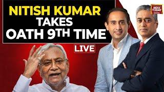 Nitish Kumar To Take Oath LIVE: Nitish Kumar Resigns As Bihar CM LIVE | Rajdeep Sardesai LIVE |Bihar