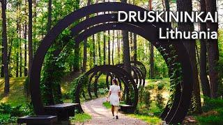 Druskininkai spa resort in Lithuania and Soviet sculpture park