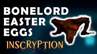 BONE LORD EASTER EGGS - Inscryption Guide