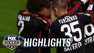 DOS A CERO!! Hear Chicharito's goal against Wolfsburg in Spanish | 2015-16 Bundesliga Highlights