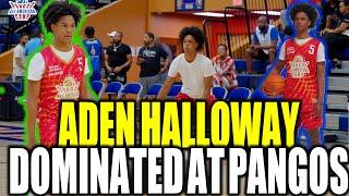 Aden Hollaway Prolific Prep's New PG was absolutley lights out at the Pangos All American Camp