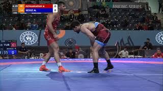 1/2 FS - 97 kg: M. MOHAMMADIAN (IRI) v. M. SESSIZ (TUR)