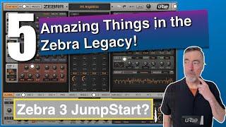 5 Amazing Things In the u-he Zebra Legacy | Zebra 3 Jumpstart?
