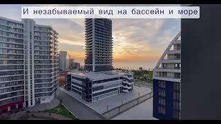 Купить квартиру - студию в Батуми в комплексе Whaite sails с видом на море