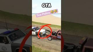 If You Tow a Police Car in the Latest GTA Games? #gta