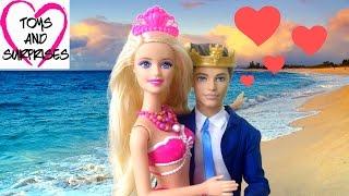  Куклы Барби Мультик Видео с куклами Русалка игрушки для девочек Barbie Mermaid