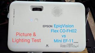 Epson EpiqVision Flex CO FH02 & Mini EF 11 Picture Quality Tests